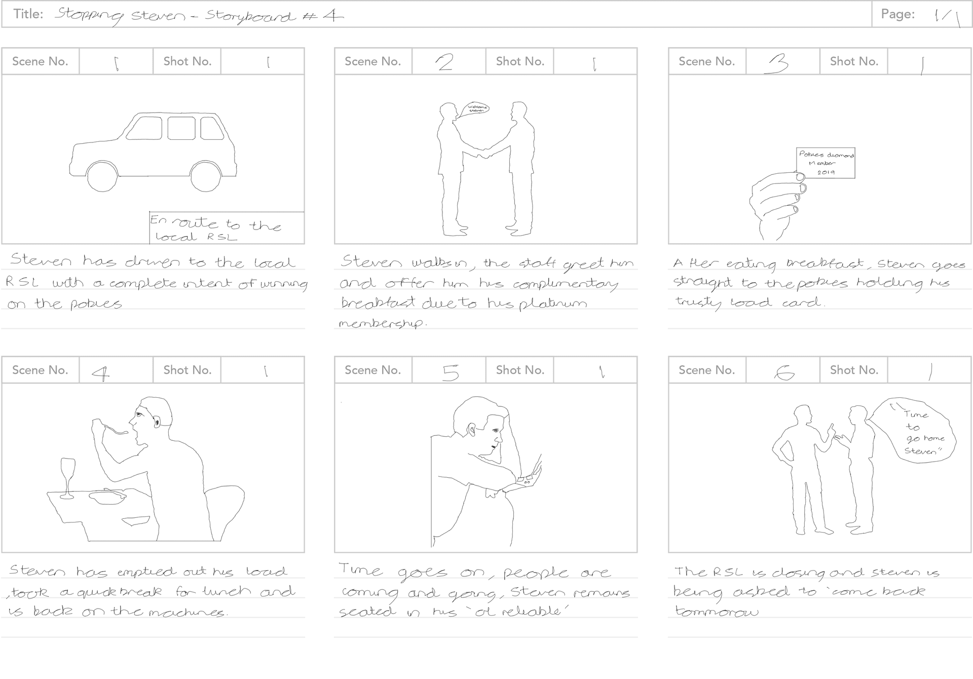 Storyboard 4: Stopping Steven