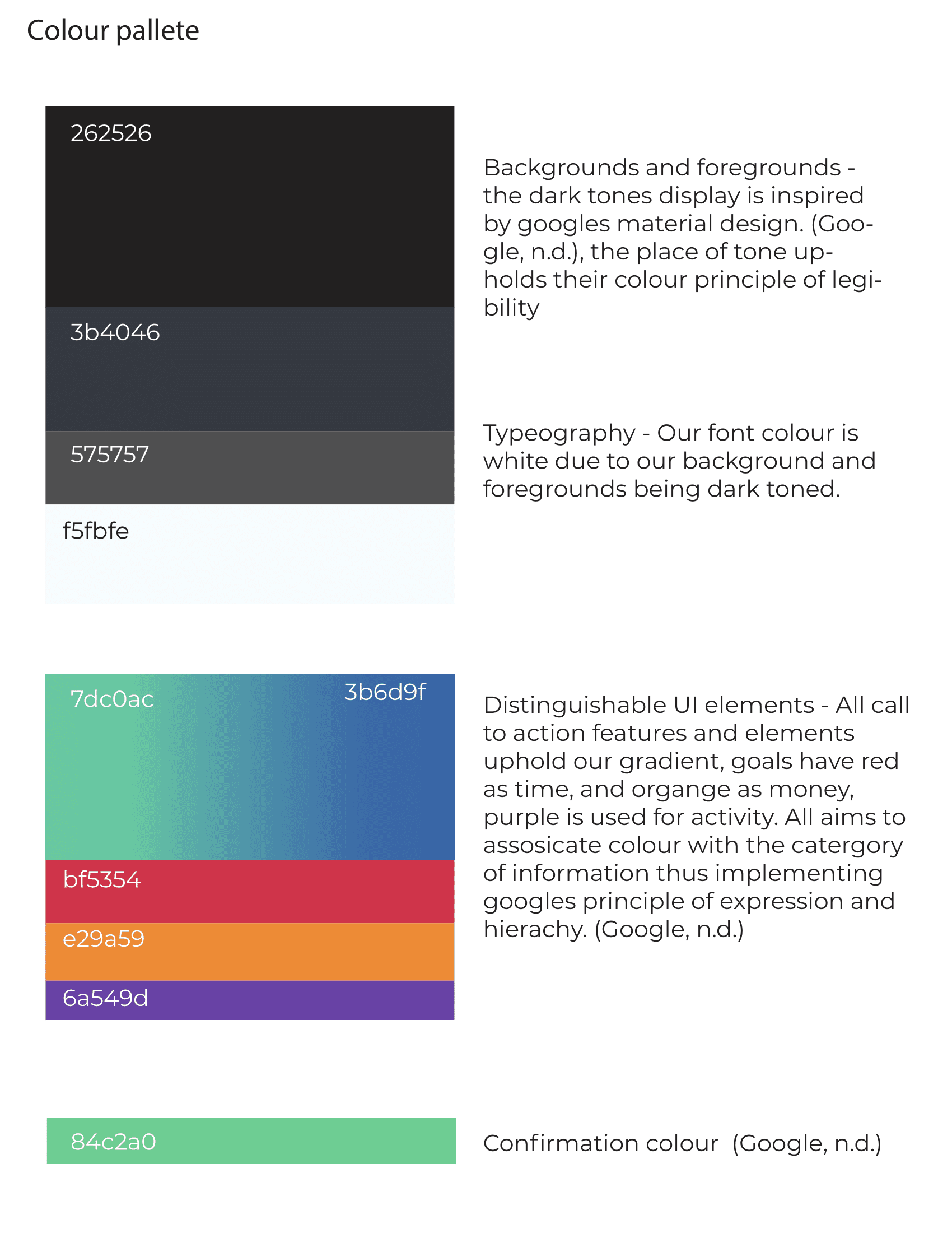 Colour Choices