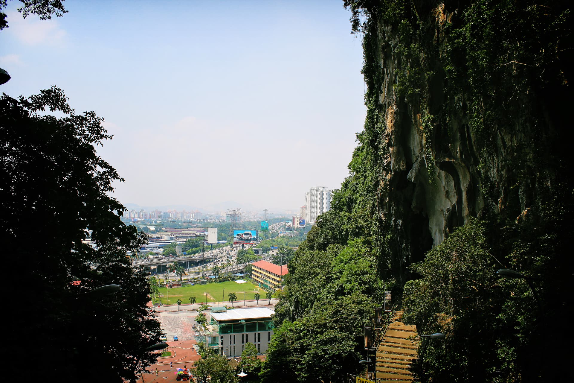 Temple in the city